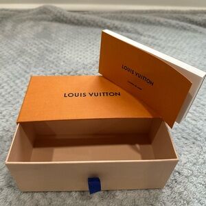 Louis Vuitton Orange Box with Booklet